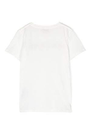 white cotton tshirt GUCCI KIDS | 561651XJGPI9214